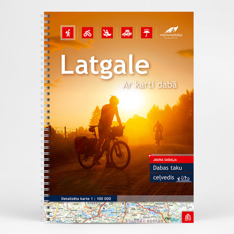 Burtnīca "Latgale" no sērijas “Ar karti dabā”