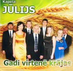 Kapela Jūlijs Gadi virtenē krājas