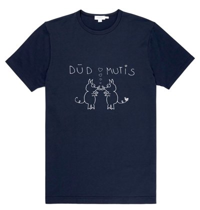 T-shirt - Dūd mutis!