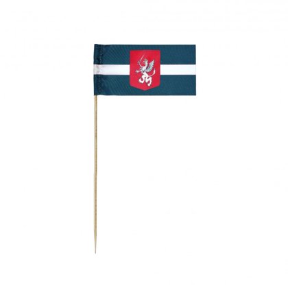 Latgales karogs, rokas, 5x10cm